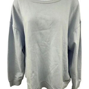 Calvin Klein Crew Neck Sweater light blue women's size XXL